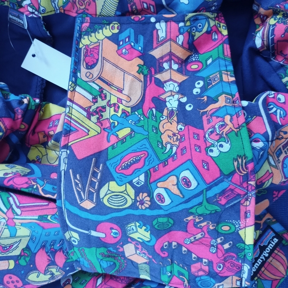 *SOLD OUT* Handmade Bennygonia "IKEA LUSTIGT aka Funk Town Flex" 90s Shorts - Picture 6 of 9